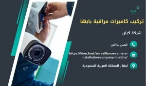 ارخص شركة تركيب كاميرات مراقبة بابها