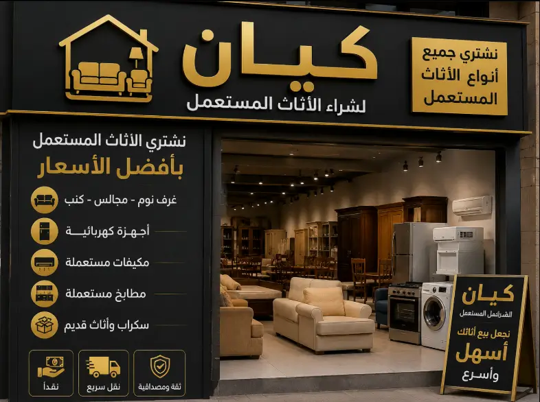 افضل متجر اثاث مستعمل بالقطيف نحن نشتري باعلي الاسعار
