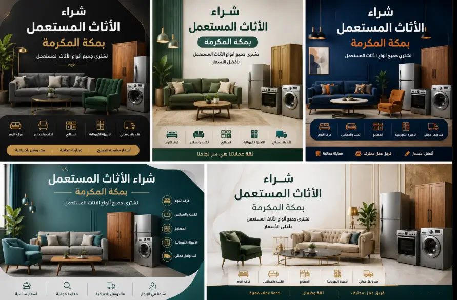 شراء الاثاث المستعمل في مكة